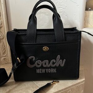 Coach Leather Cargo Tote 26